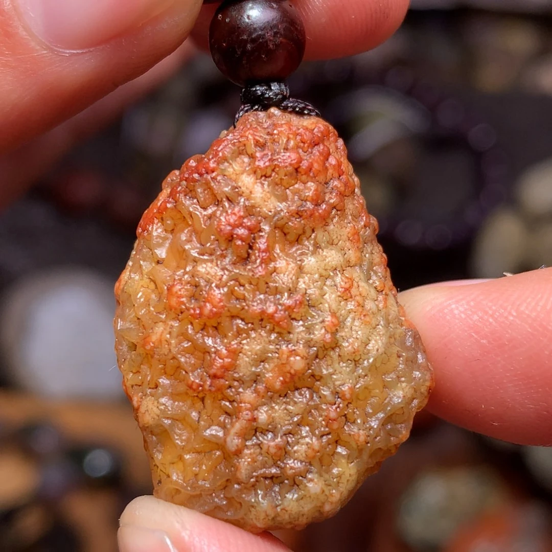 未镶嵌玛瑙/玉髓珠宝半成品