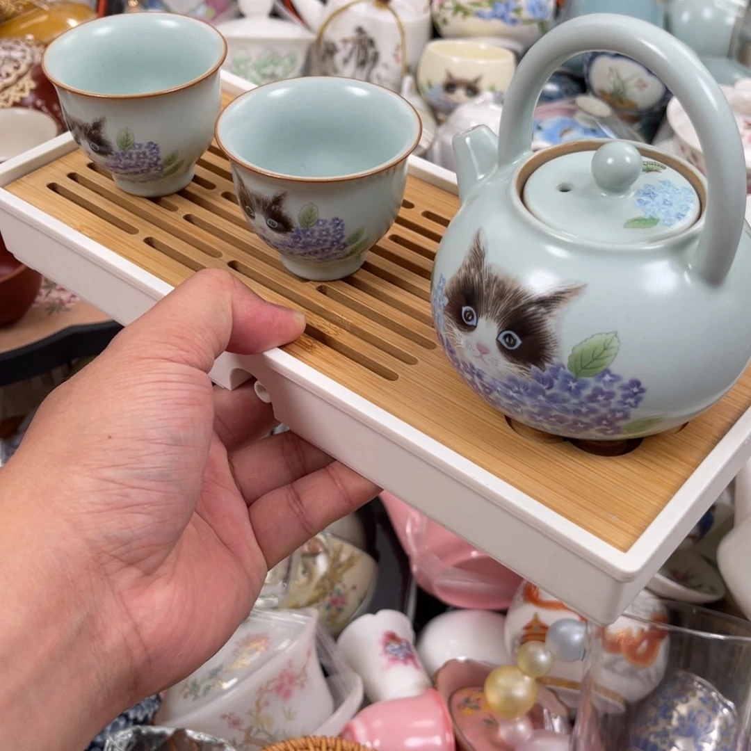 瓷片陶瓷茶具家用配件