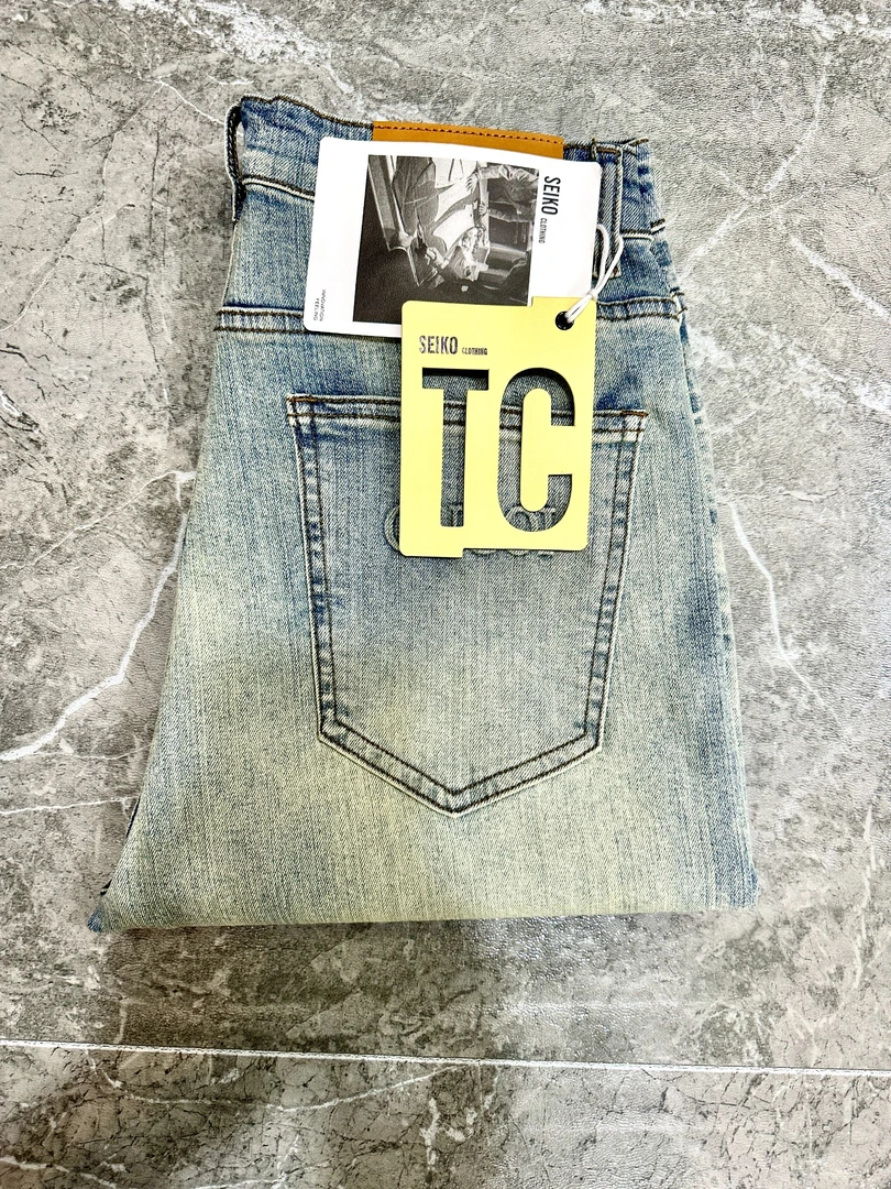 男士牛仔裤时尚百搭百搭休闲修身夏季9018弹力