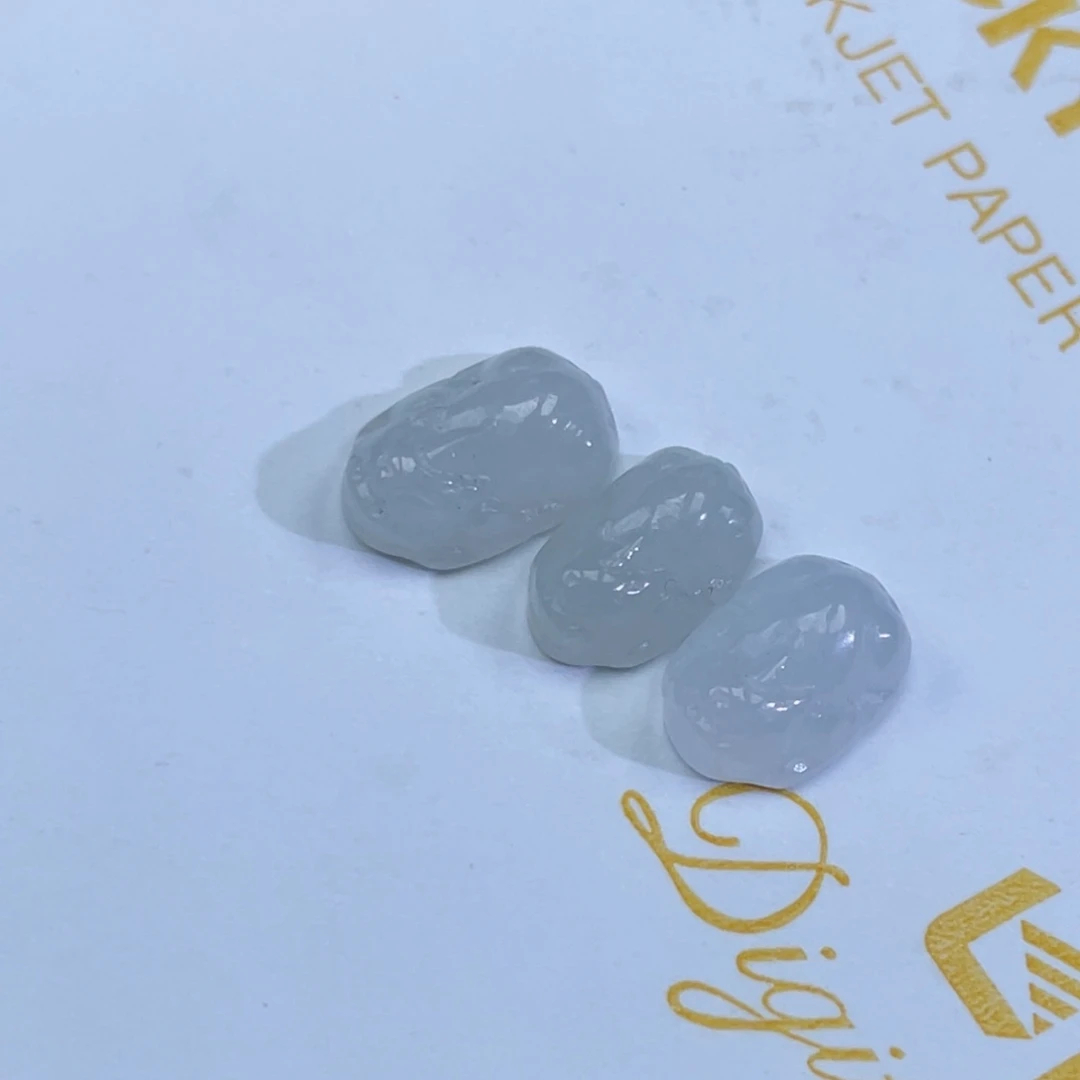 翡翠颈饰未镶嵌3只貔貅