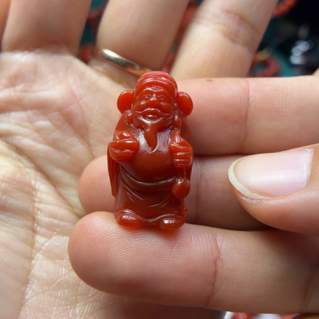 南红玛瑙未镶嵌挂件