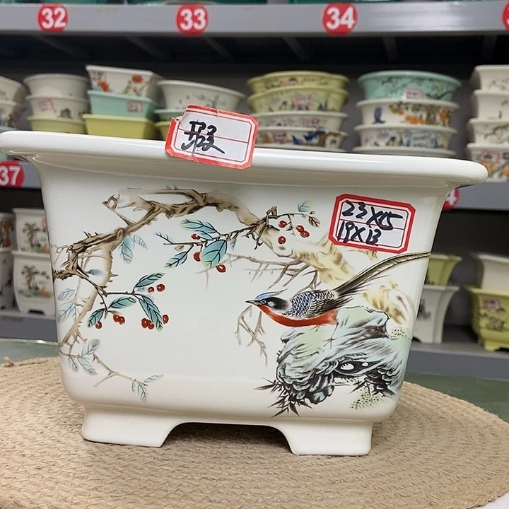 紫砂紫砂花盆7575