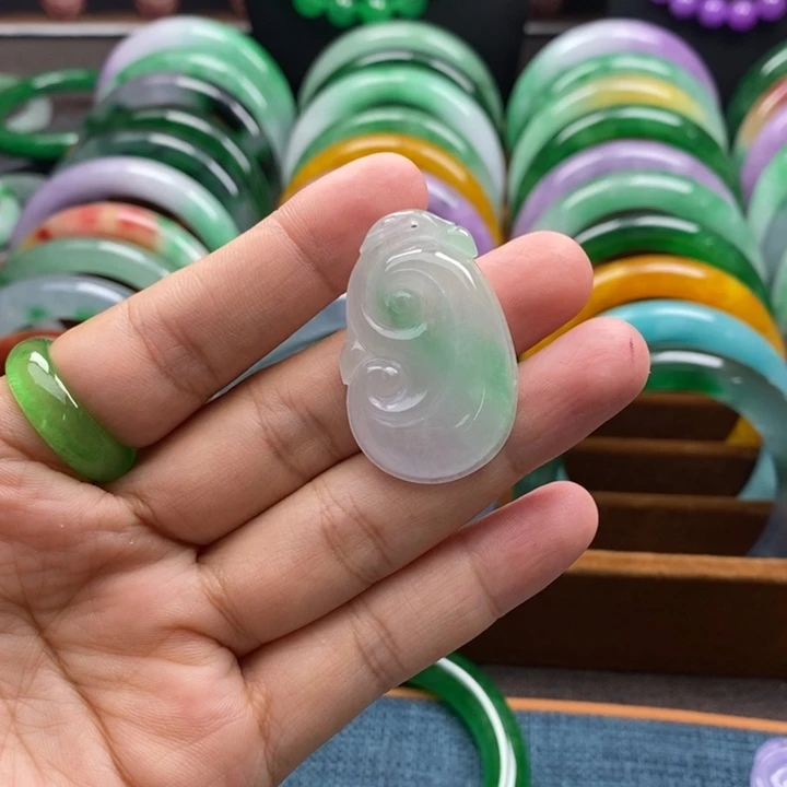 锦***)仿水晶非金属高端 手镯