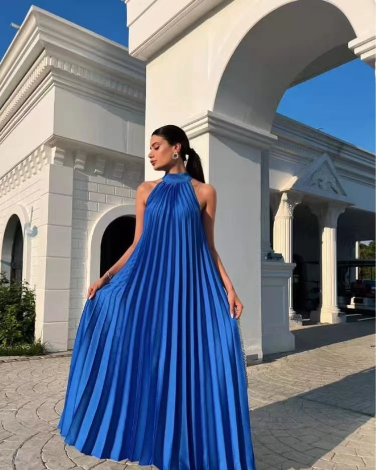 最新【乔姐1901-1917】长裙秋季常规高腰拖尾裙子连衣裙夏季中长款