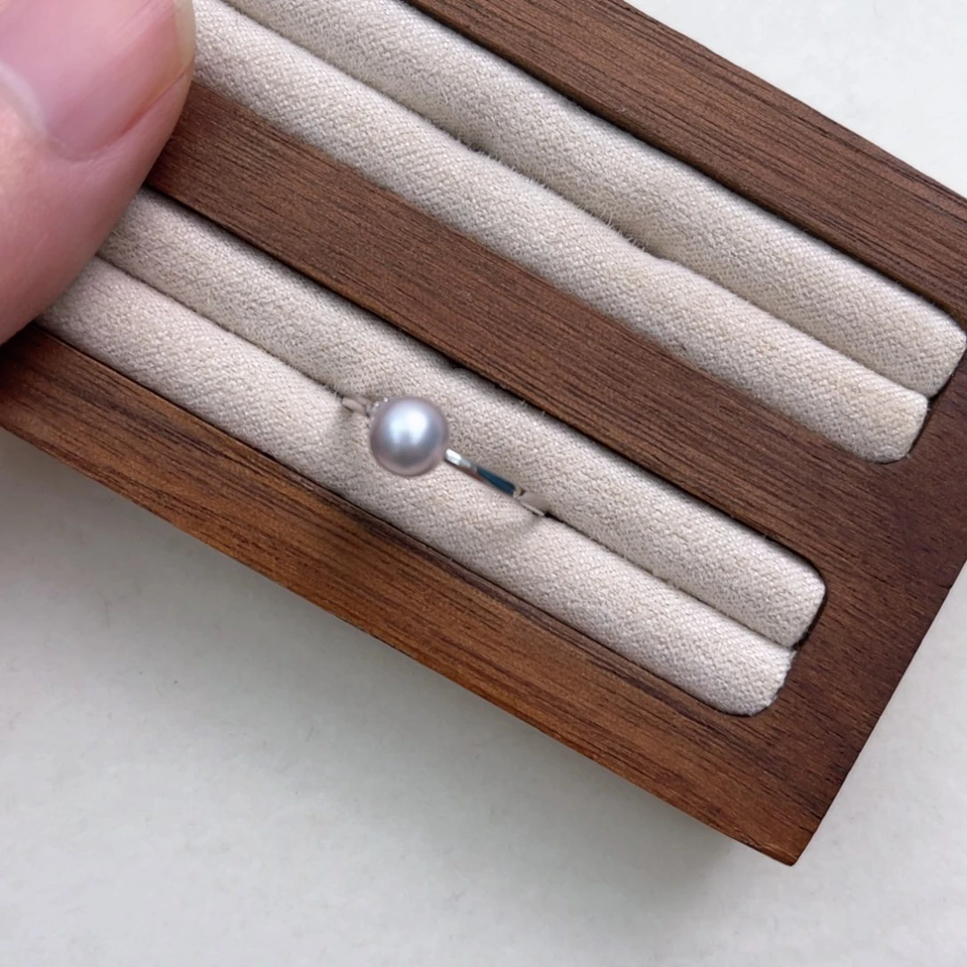 【闪购商品】海水珍珠戒指银S925镶嵌