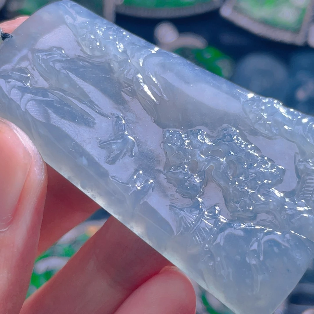 颈饰未镶嵌翡翠翡翠