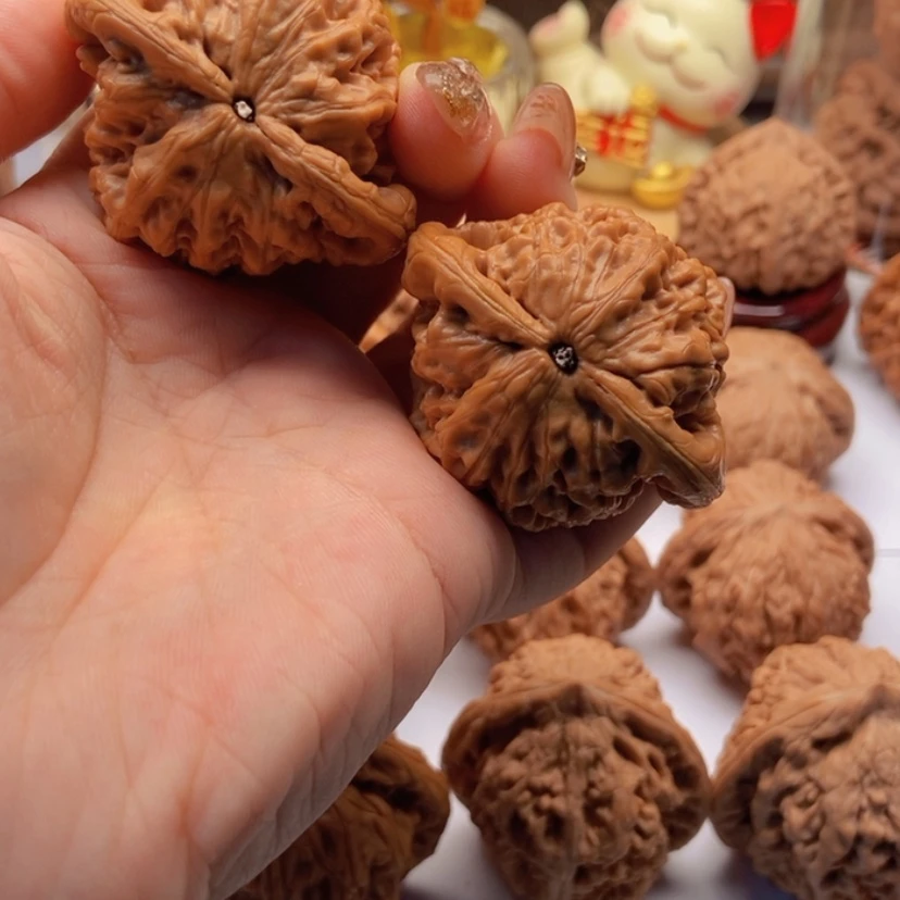 【闪购商品】把件文玩核桃金公子46.5