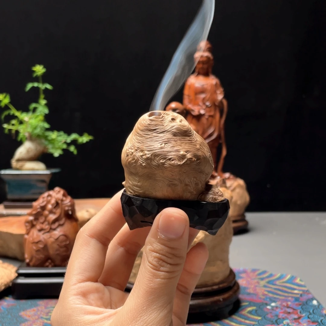 香榧木泰*劲荔枝木香炉