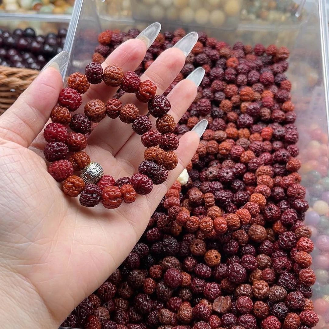 白玉菩提吊坠z瑕疵10-11mm/100颗