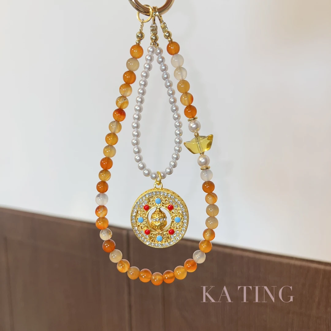 卡庭手机挂件/尤米原创手机链2420