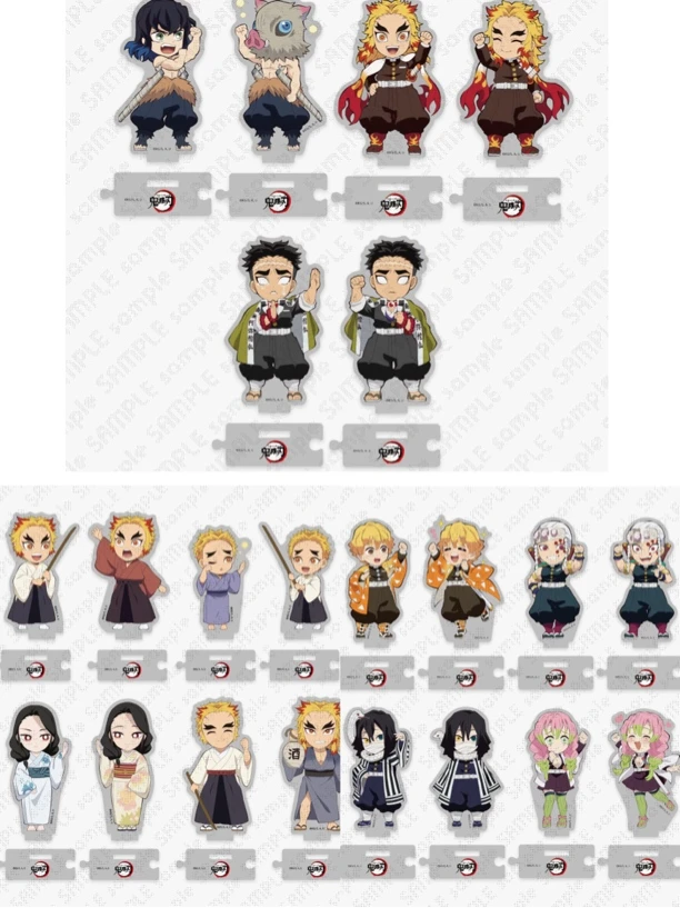 【鬼灭之刃】鬼灭之刃 鬼灭cafe限定立牌二、四、五弹