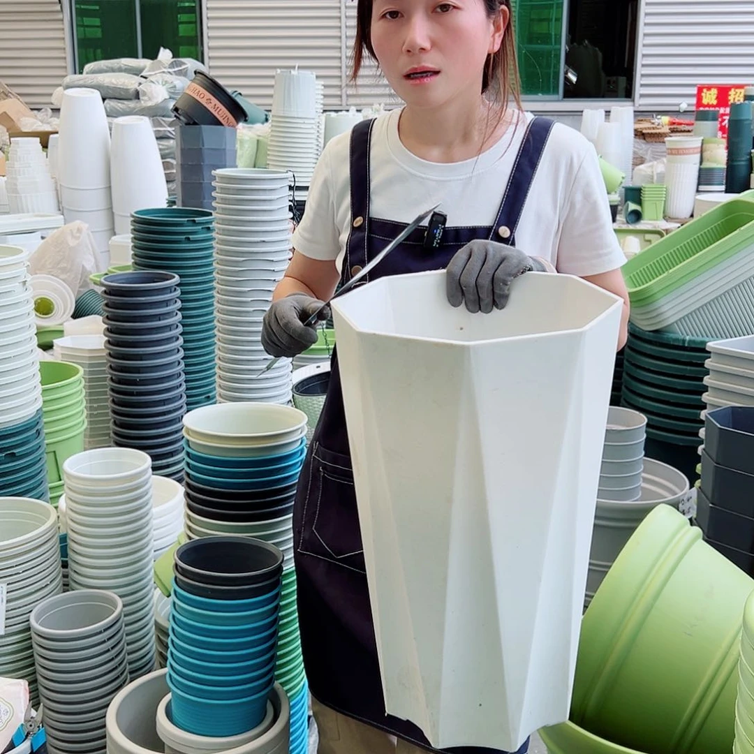 瑕疵大号八角白色2个无托