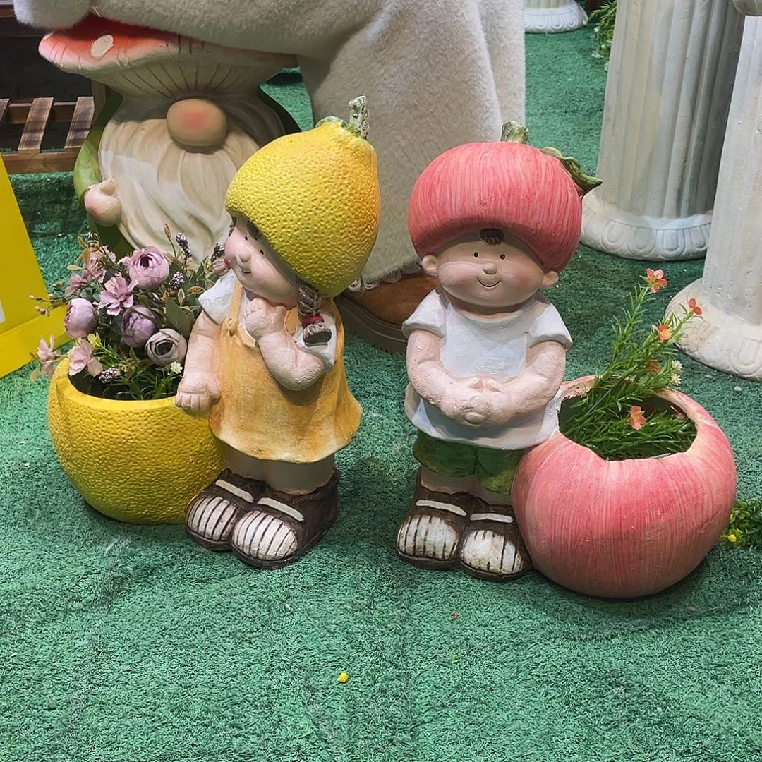 摆件花园摆件红红火火