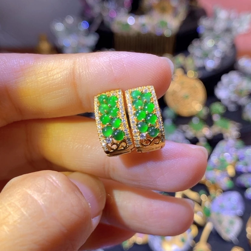 【闪购商品】银S925镶嵌挂件翡翠
