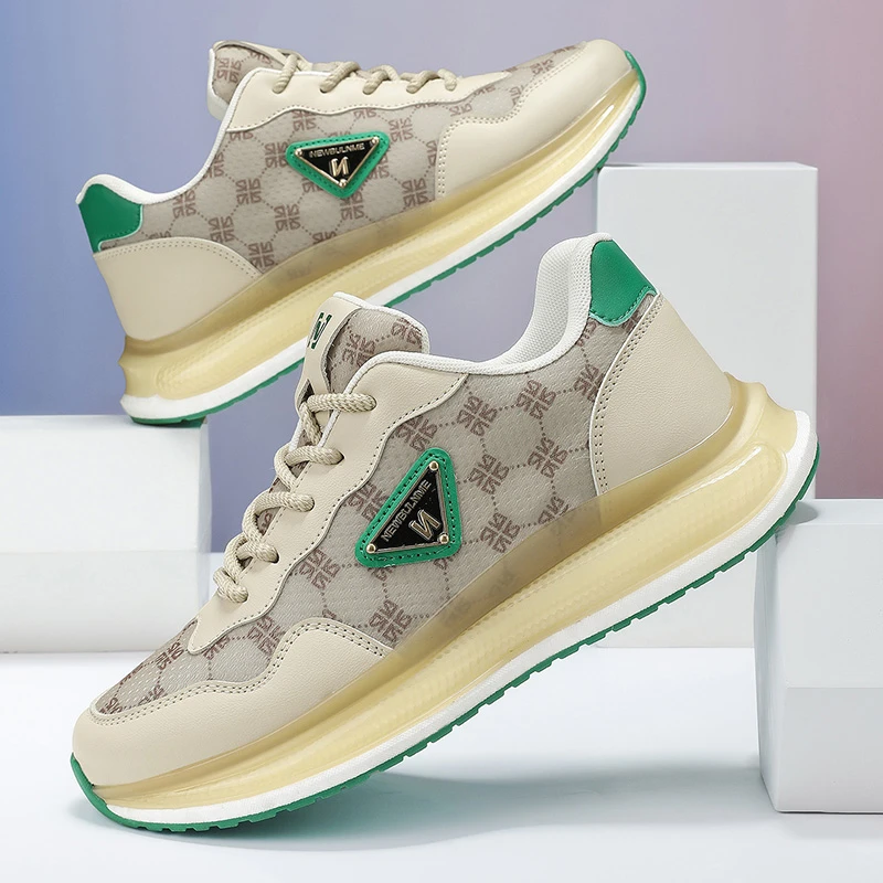 官方授权正品鞋子秋季轻奢透气百搭潮鞋男女时尚运动休闲鞋5507