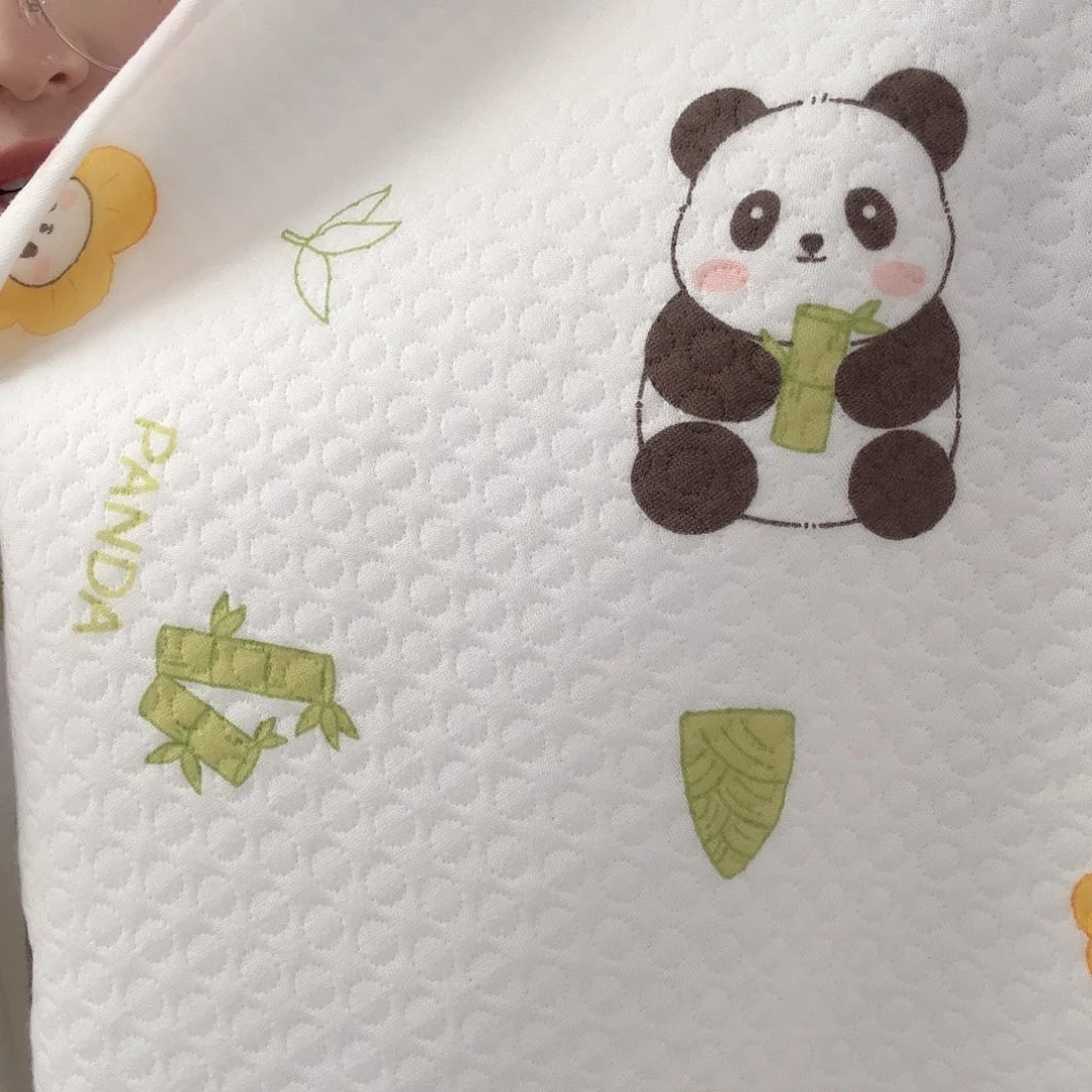 聚酯纤维竹叶熊猫80✖️120