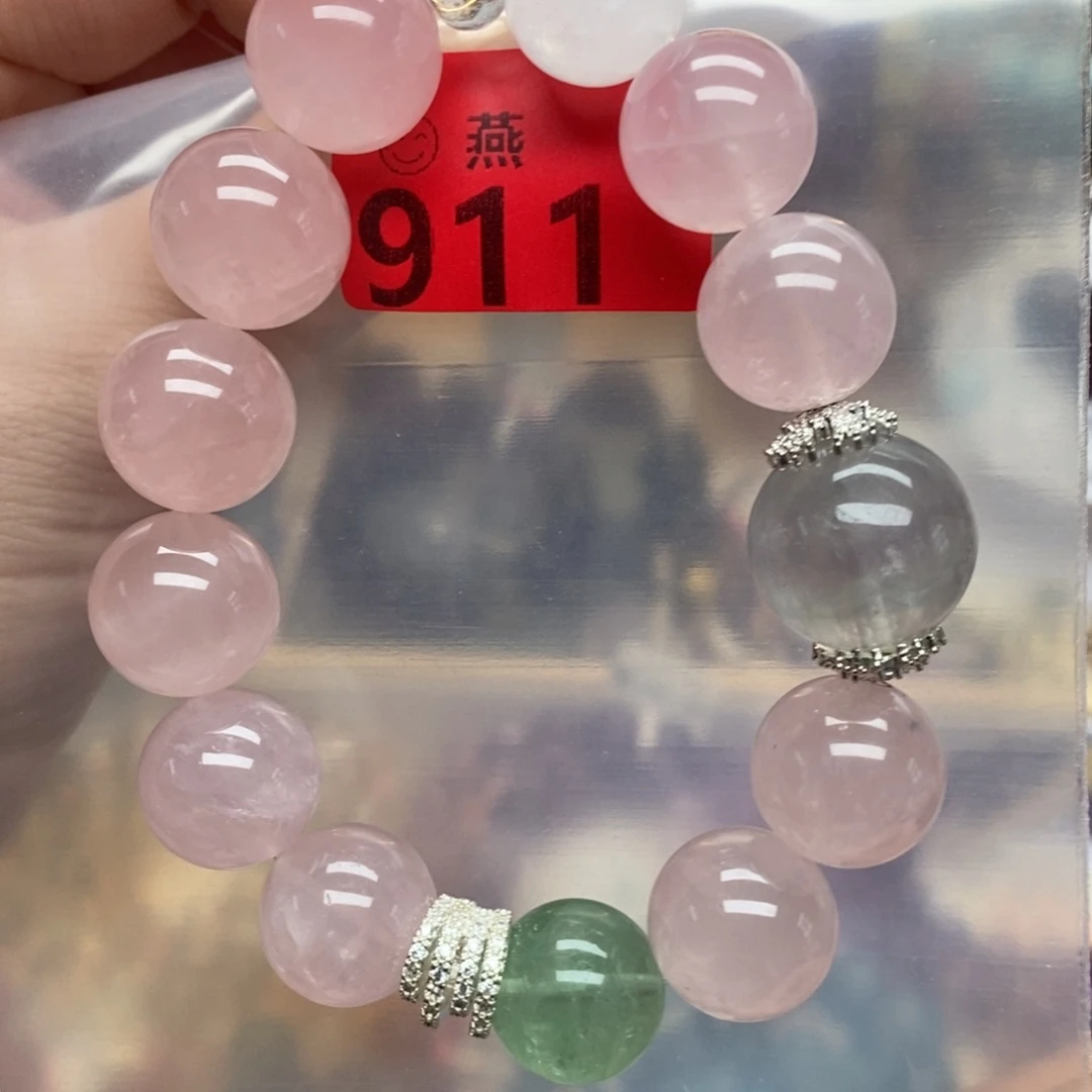 水晶手串未镶嵌多样性发一