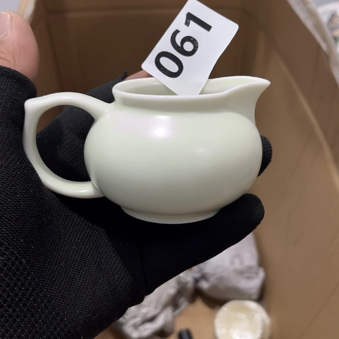 瓷片茶摆件工艺品摆件666