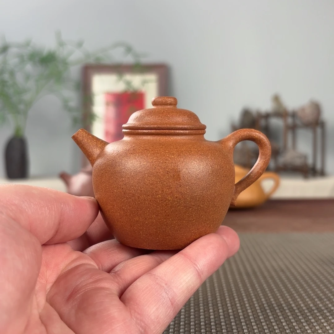 茶壶紫砂黄龙山原矿紫砂壶