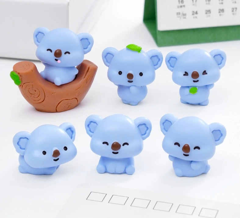 【许愿+交换】可爱呆萌考拉树脂卡通diy饰品摆件