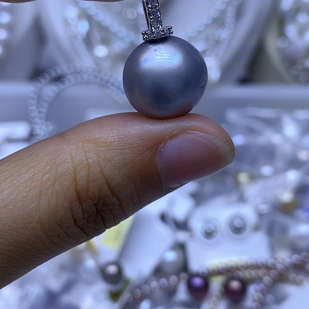 未镶嵌淡水珍珠吊坠或者耳钉