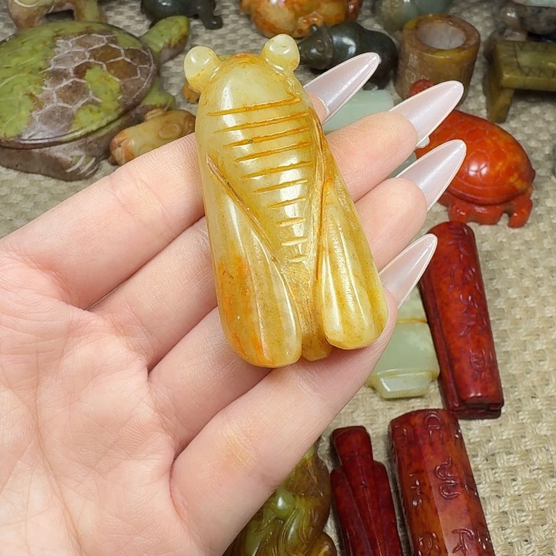 白玉菩提吊坠挂件