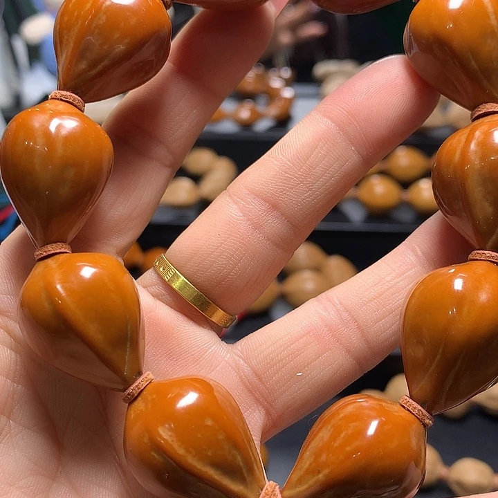 ****道橄榄核手串/手链三花手串