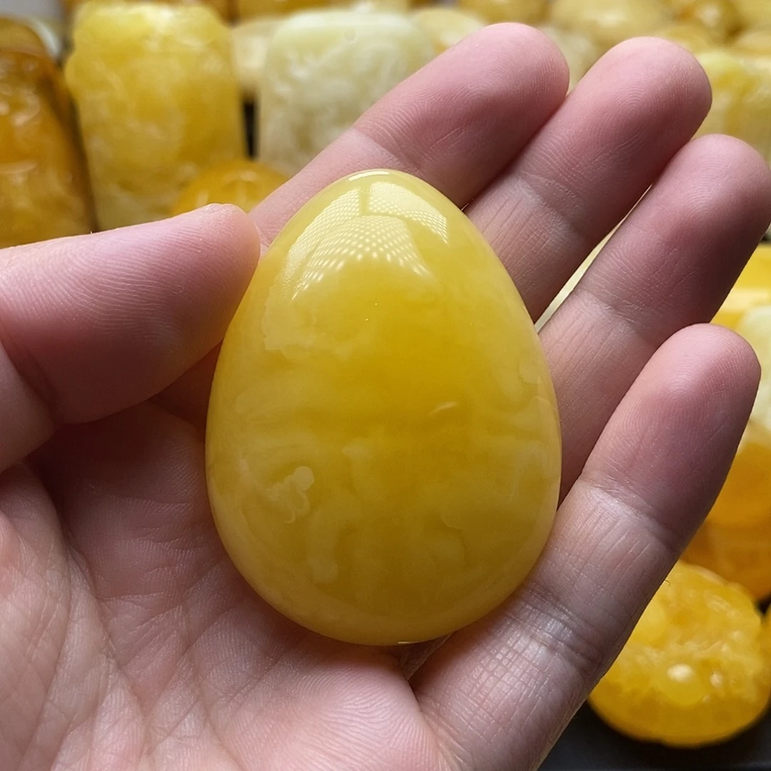 琥珀颈饰未镶嵌琥珀蜜蜡吊坠