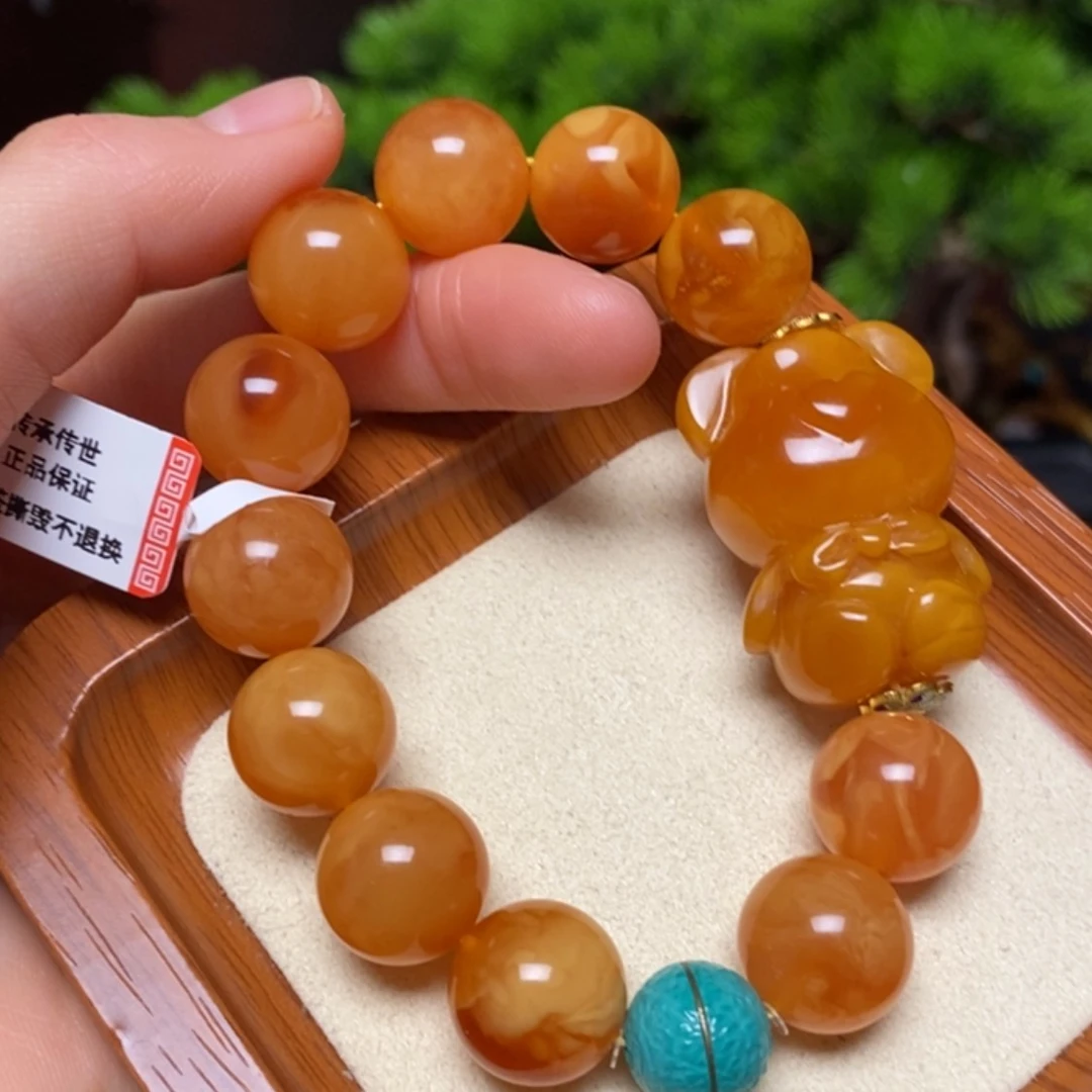 【闪购商品】手链蜜蜡未镶嵌手串