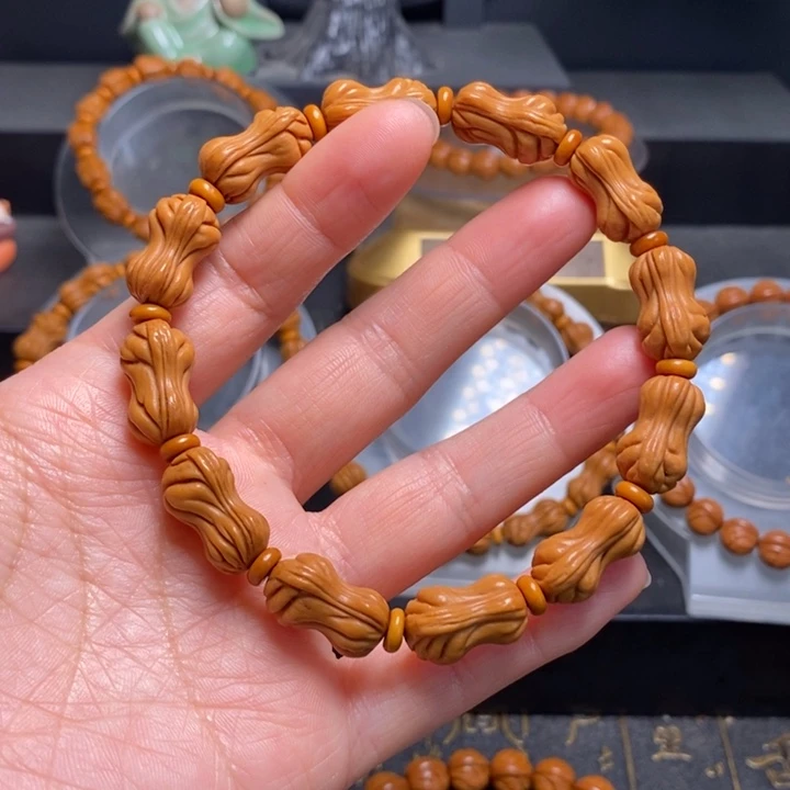 手串桃核花生手串12
