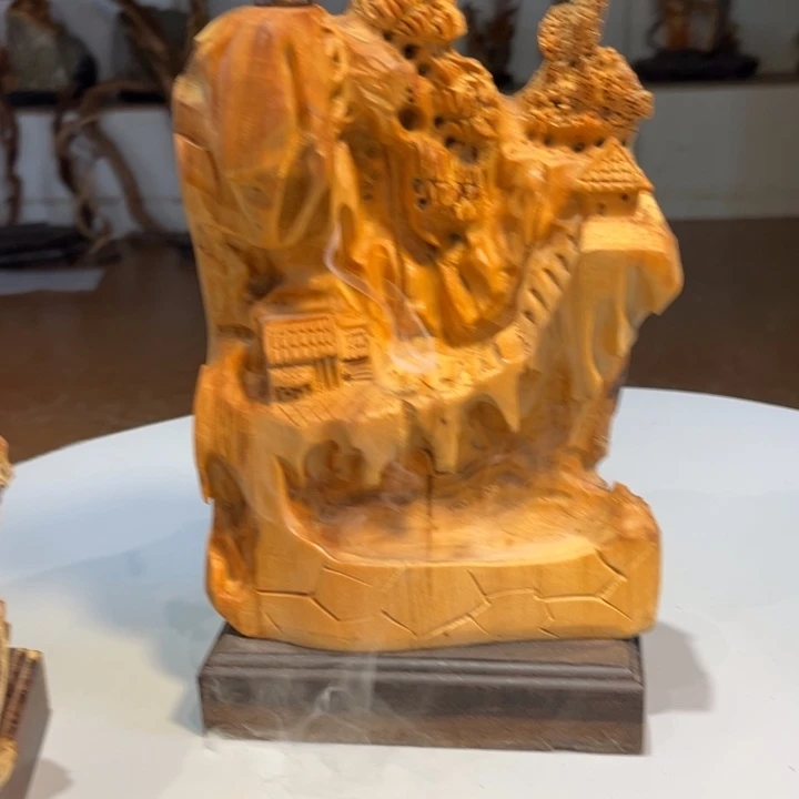 柏木（崖柏）根雕工艺摆件