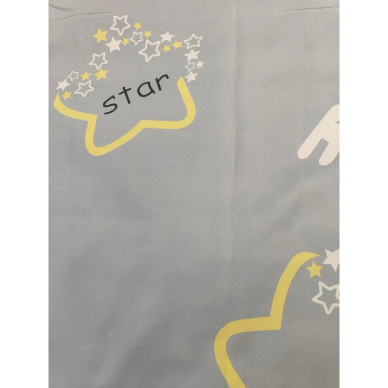 {灰色星空床单}2米*2.3米双人床单舒适柔软云朵棉加密小斜纹