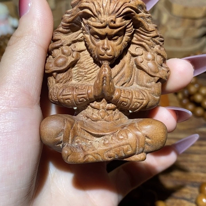 檀香木一****?原木原色原味悟空