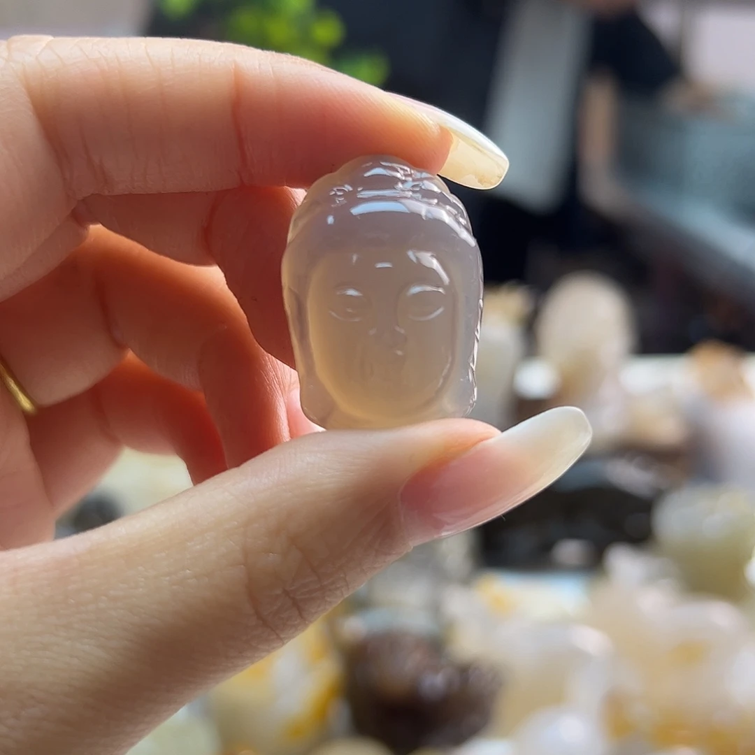 玛瑙/玉髓未镶嵌吊坠(不含链)