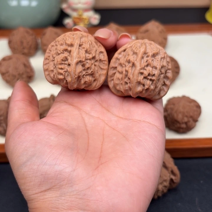 把件文玩核桃全品白狮子41