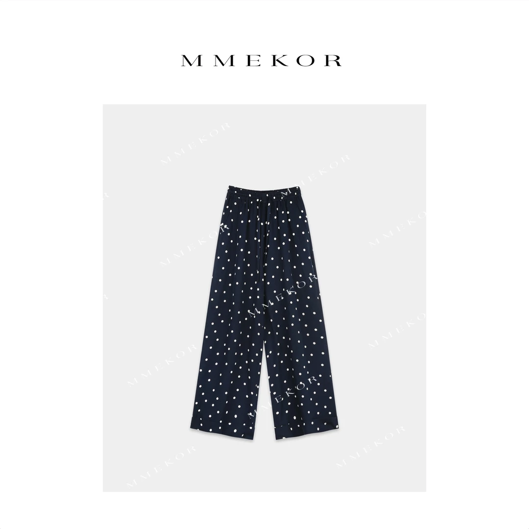 MMEKOR“波波裤” 2025新款活力常青藤时髦百搭休闲裤 79893