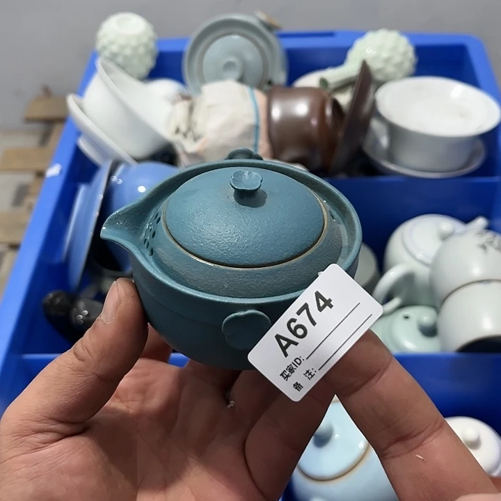 茶具默认微瑕瓷器、茶具、壶、摆件，介意勿拍