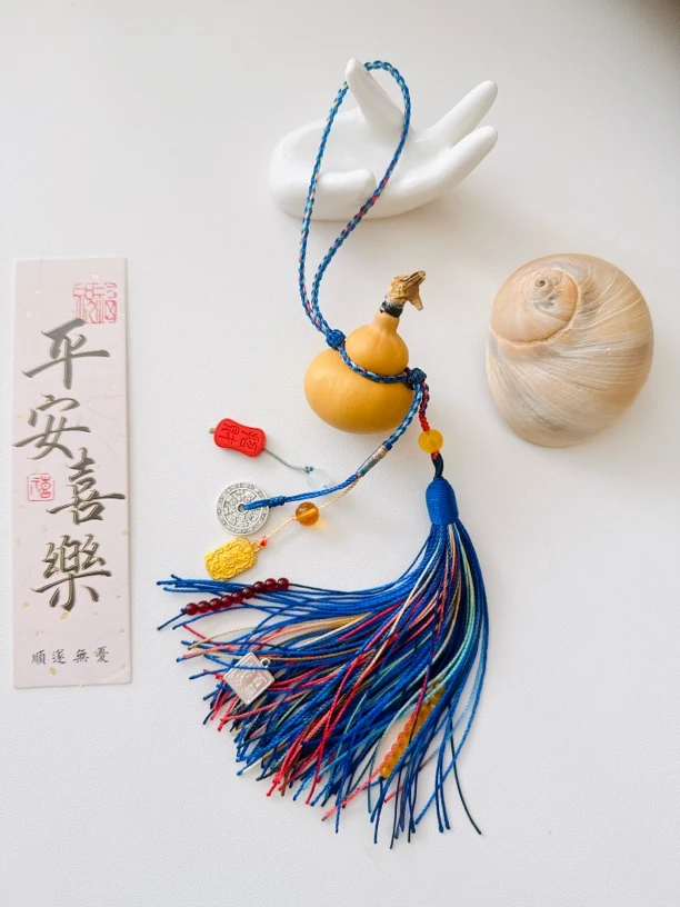 手编钱袋葫芦车挂包挂节日挂饰
