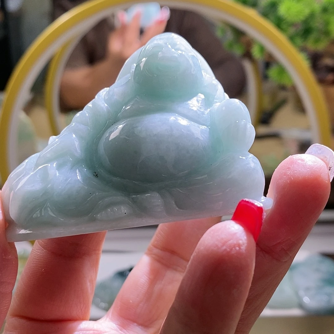 【闪购商品】翡翠颈饰未镶嵌佛