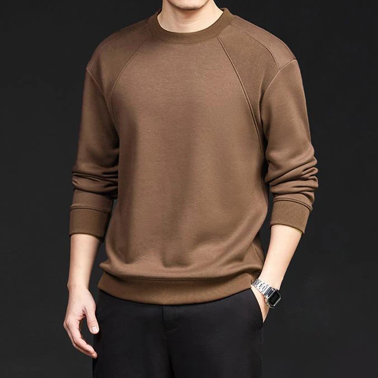 【加绒加厚】高档男士冬季温感保暖卫衣保暖打底衫秋冬上衣打底衫