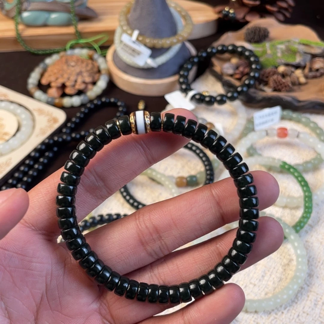 未镶嵌手串和田玉