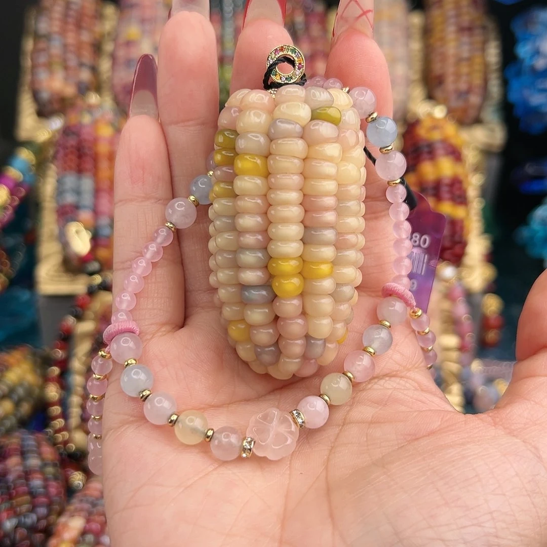 【闪购商品】香榧木文玩玉米，一物一拍