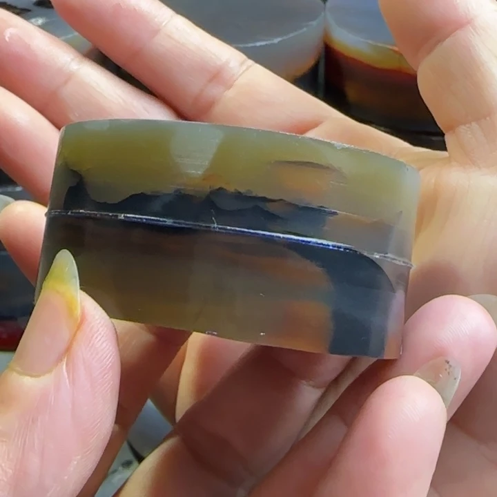 欧***舞定制玛瑙手镯定制款