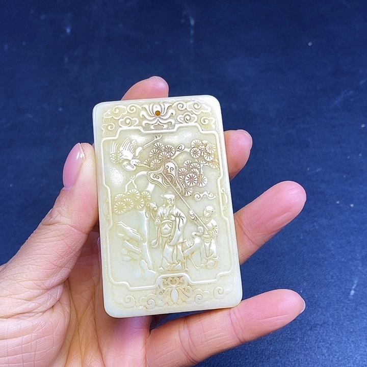 把件白玉菩提精选