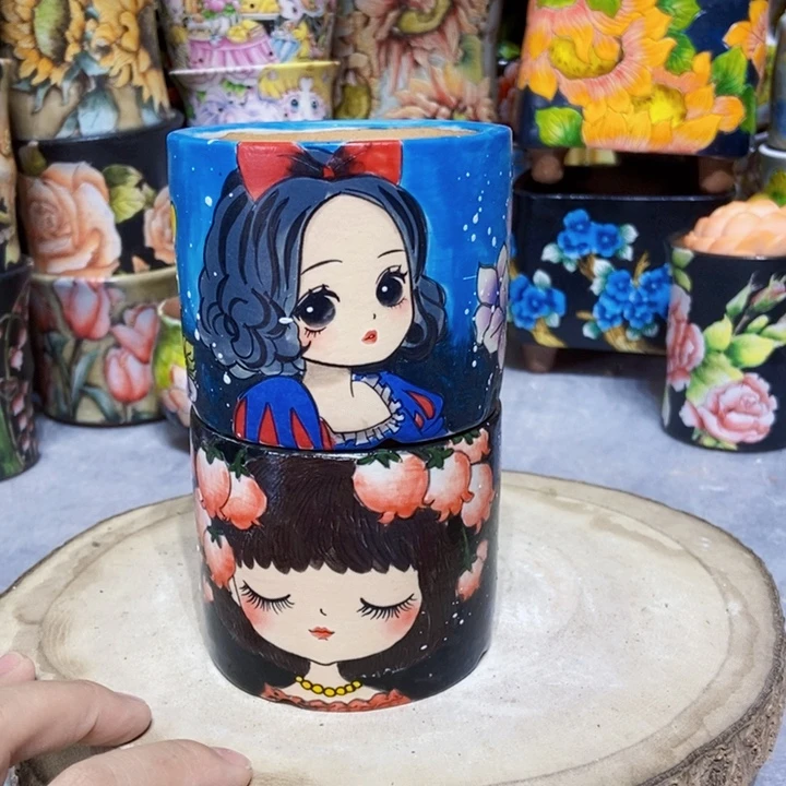 景德镇艺术手绘作品