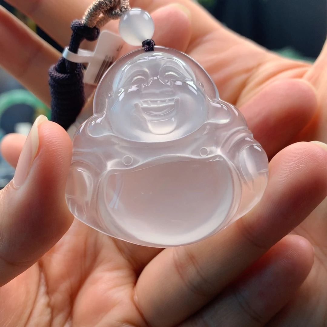 颈饰未镶嵌石英质玉