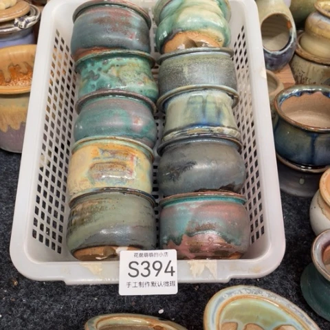 紫砂花盆微瑕394口径5.5左右