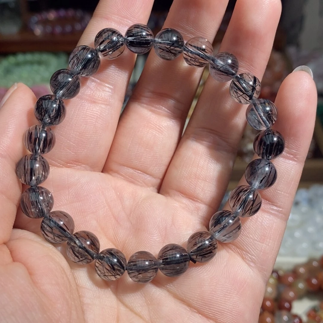 水晶手链未镶嵌黑发晶