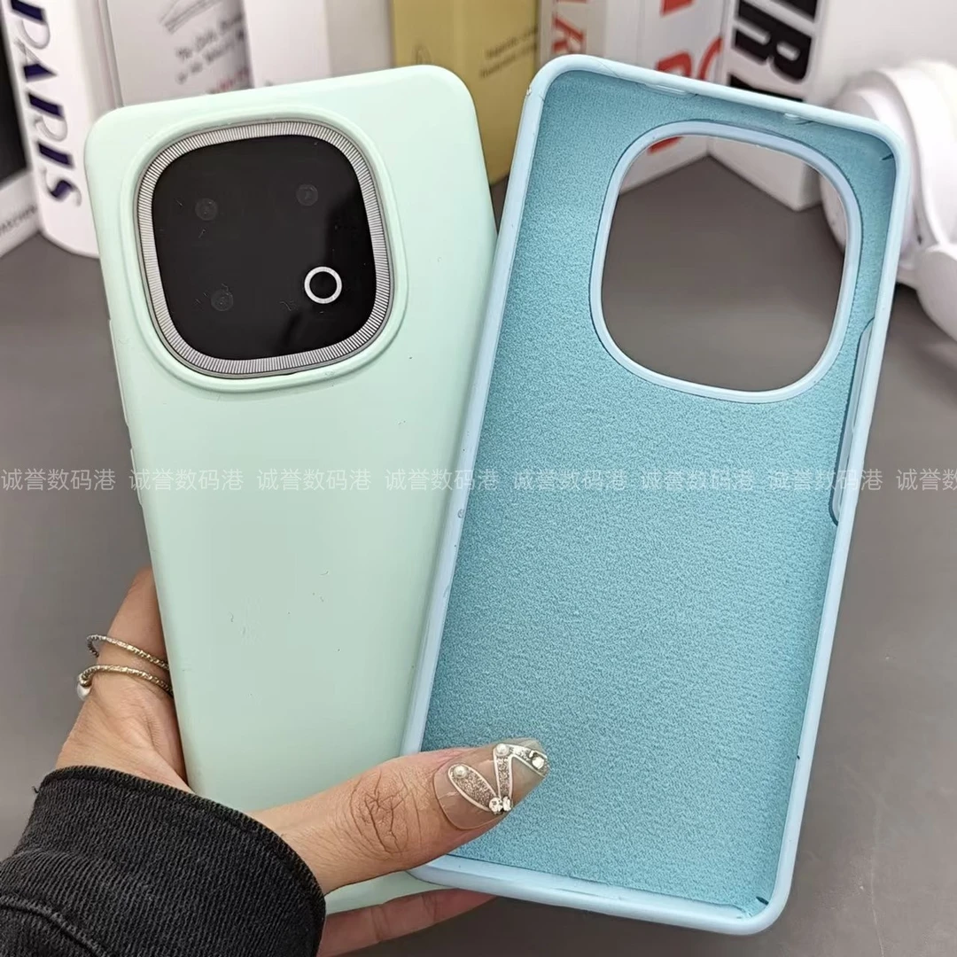 适用z10turbo手机壳iQOO13/12液态硅胶Neo9pro+防摔保护套8/7se软