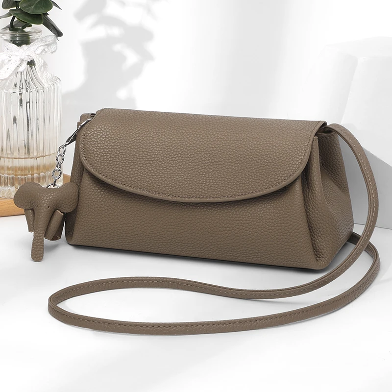 时尚女包新款百搭韩版洋气包包大容量单肩包斜挎包软面气质简约包